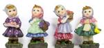 313007 - Figure Hummel-like Girl w/Scarf 3.75inch Asst