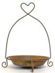 K4585A - Rusty Wire Pan Holder 7in w/pan