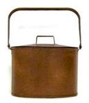 KK5249SA - Rusty Oval Lunch Box small