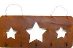 KS5638 - Rusty Metal Star Cap Hanger