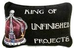 TWKOUP - Pillow 'King of Unfinished Projects'
