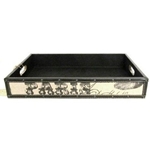 0097 - Tray paris print 19x13x3in