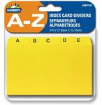 K6891-01 - Index dividers 3x5in A-Z