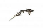 YC893-SK - Knife finger claw skull 6in