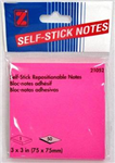 21052 - notes-post-it-hot-pink-3x3in-50ct