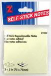21032N - Notes post-it yellow 3x3in 50ct
