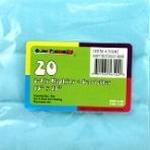 56102 - Napkins luncheon lt blue 13x13in 20ct