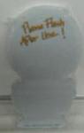 Toilet 748 - Notepad Toilet shaped