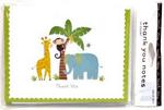 81392 - Thank you notes jungle animals 10ct