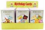 IG50081 - Greeting card Birthday 10ct  36/dsp