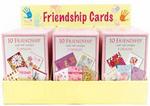 IG50358 - Greeting card friendship 10ct 36/dsp