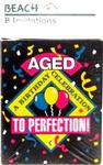 R1144V - Invitations Aged to Perfection 8ct