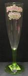C8S29 - Champagne glass bachelorette plastic