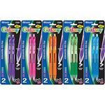 17040 522 - Galaxy gel pen asst color 2pk
