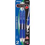 17043 522 - Trio gel pen retractable blue 2pk