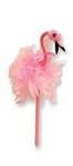 FLM-PEN - Pen pink flamingo feathery