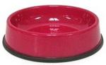 64570 - Pet bowl red 6x5x2in