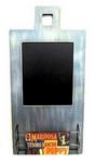 FP-4158 - Plaque chalkboard w/basket 24x12in