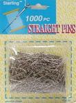 HK-92 - Straight pins 1000ct