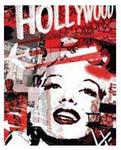 98502 - Sign Marilyn Red 12x15in