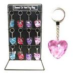LDHKRSD - SD keychain diamond cut heart