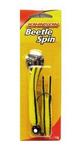 12YBS - Lure beetle spinner .5oz yel w blk stripe