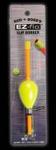 77019 - Bobber slip weighted 1.50in yellow