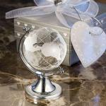2236G - Crystal globe paperweight 2.5in