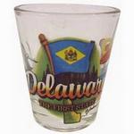 18008DE - Delaware shot glass elements