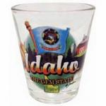 18012ID - Idaho shot glass elements