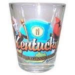 18017KY - Kentucky shot glass elements
