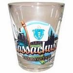 18021MA - Massachusettes shot glass elements