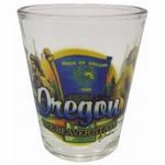 18037OR - Oregon shot glass elements