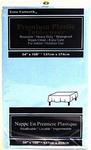 51101 - Tablecloth vinyl 54"x108" baby blue