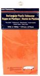 51147 - Tablecloth vinyl 54x108in orange