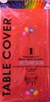 P60812 - Party Table Cover HD Rnd Red 72"