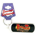 22206IA -IA Keychain Lucite Banner
