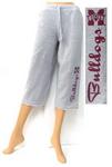 MSSBulldogsPants-M - Mississippi state bulldogs sweatpant capris medium 7/9