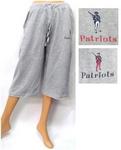PatriotPants-S - Sweatpant capris patriots asst colors small 3/5