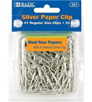 223 522 - Paper clips regular 200ct