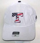 EP44WT - Tennessee Women's White Cap w/USA T