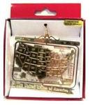 JS5824USA - USA ornament map