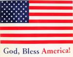 USA Flag - USA Flag Sticker 8.5x11 in.