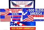 USABUMPER - USA Bumper Sticker Asst