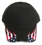 USACAP - Cap w/USA flames