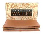 OL9211 - Wallet bifold for credit card tan