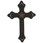 LY13011 - Western wall cross 19inH