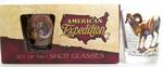 AE2sht146 - Big Horn Sheep Shot Glass Set Boxed 2