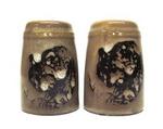 TCD-543 - Wolf salt and pepper shakers