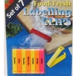 09660 - Labeling clips food fresh 7pc